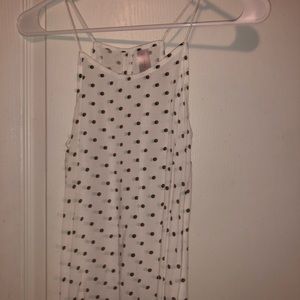 Polka dot tank top
